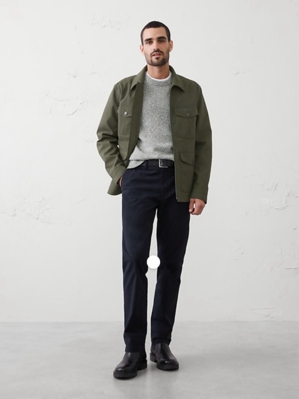 Banana Republic | Men's Olive Green Utility Field Jacket | Brand New | Size XL